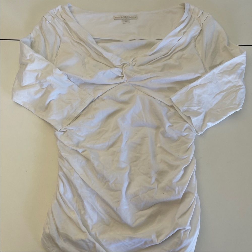 Boston proper‎ white blouse L
